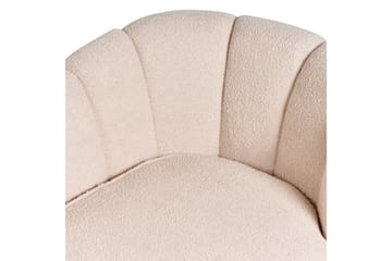 Allier Schäslong 150 cm Höger - Beige/Svart - Möbler - Vardagsrum - Fåtöljer - Schäslongfåtöljer & divanfåtöljer
