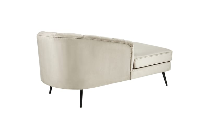 Allier Schäslong 150 cm Höger - Beige/Svart - Möbler - Vardagsrum - Fåtöljer - Schäslongfåtöljer & divanfåtöljer