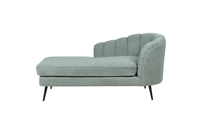 Allier Schäslong 150 cm Höger - Svart/Grön - Möbler - Vardagsrum - Fåtöljer - Schäslongfåtöljer & divanfåtöljer