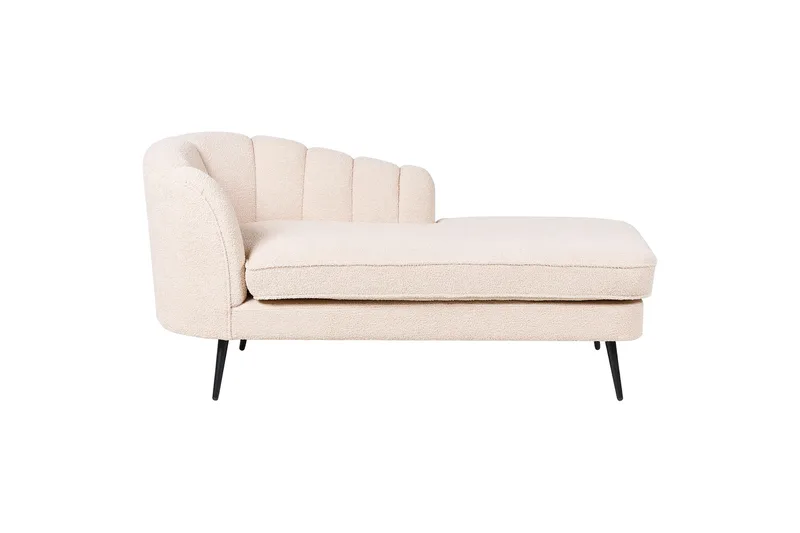 Allier Schäslong 150 cm Vänster, Beige/Svart