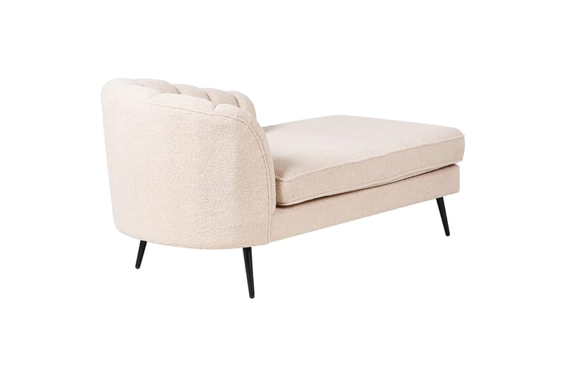 Allier Schäslong 150 cm Vänster - Beige/Svart - Möbler - Vardagsrum - Fåtöljer - Schäslongfåtöljer & divanfåtöljer