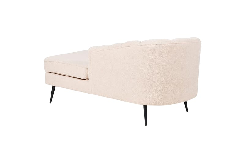 Allier Schäslong 150 cm Vänster - Beige/Svart - Möbler - Vardagsrum - Fåtöljer - Schäslongfåtöljer & divanfåtöljer