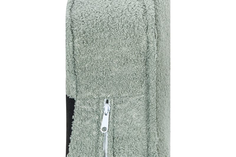 Allier Schäslong 150 cm Vänster - Svart/Grön - Möbler - Vardagsrum - Fåtöljer - Schäslongfåtöljer & divanfåtöljer