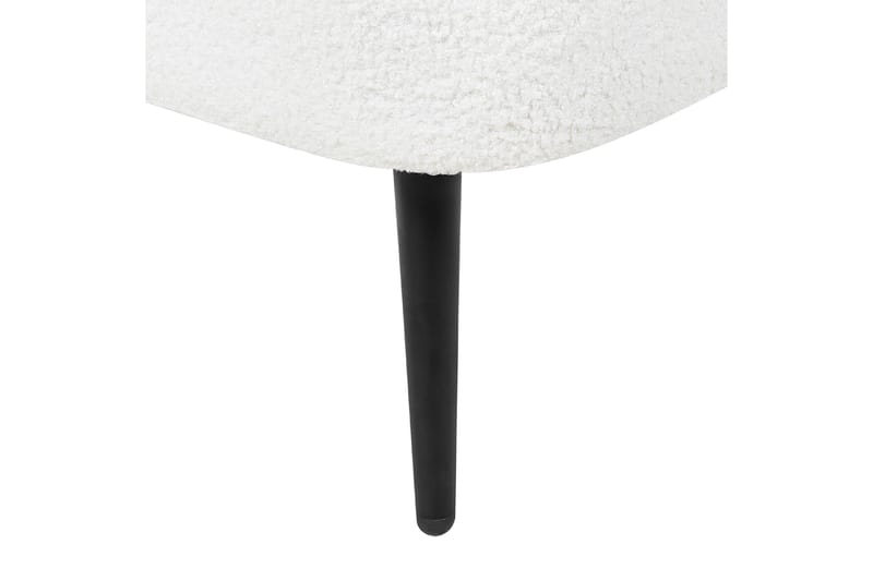 Allier Schäslong 150 cm Vänster - Svart/Vit - Möbler - Vardagsrum - Fåtöljer - Schäslongfåtöljer & divanfåtöljer