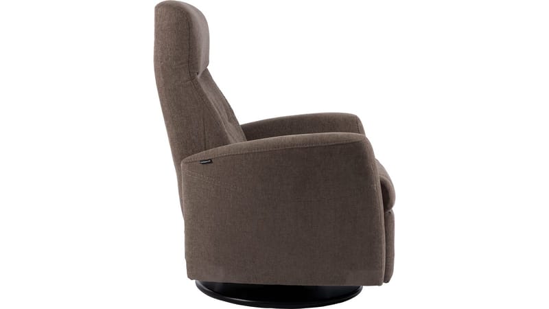 Alvion Hjellegjerde Reclinerfåtölj i tyg - Taupe - Möbler - Vardagsrum - Fåtöljer - Biofåtöljer & reclinerfåtöljer