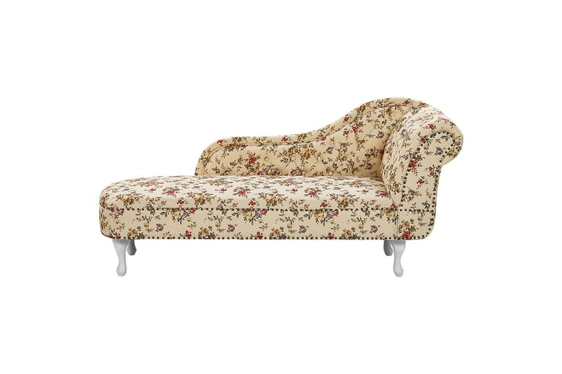 Amardeep Schäslong 169 cm Höger - Beige/Vit/Multifärgad - Möbler - Vardagsrum - Fåtöljer - Schäslongfåtöljer & divanfåtöljer