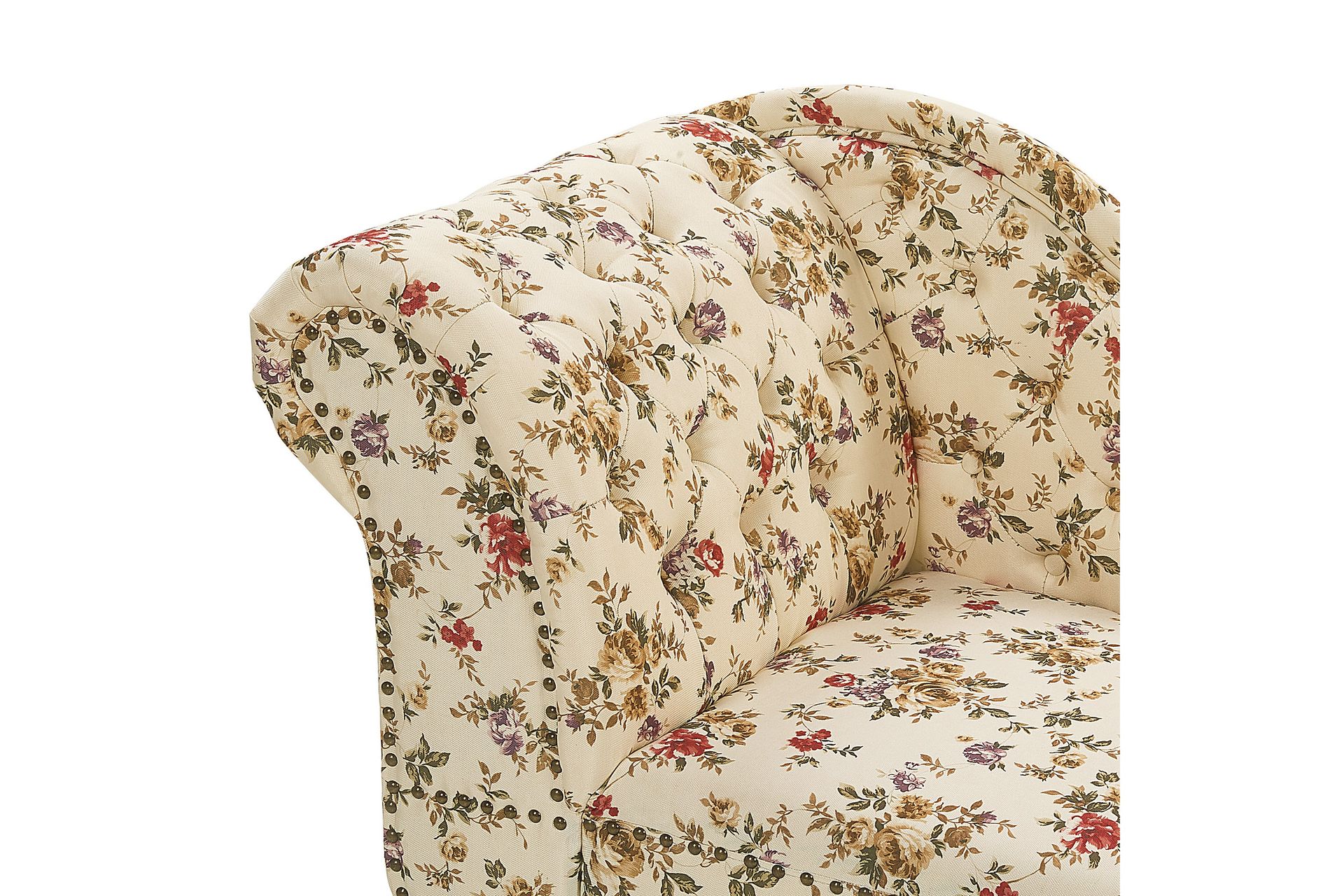 Amardeep Schäslong 169 cm Vänster - Beige/Vit/Multifärgad - Möbler - Vardagsrum - Fåtöljer - Schäslongfåtöljer & divanf�åtöljer