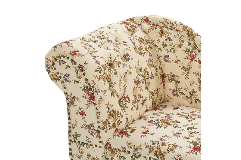 Amardeep Schäslong 169 cm Vänster - Beige/Vit/Multifärgad - Möbler - Vardagsrum - Fåtöljer - Schäslongfåtöljer & divanfåtöljer