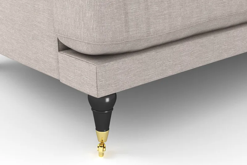 Andrew Loveseat - Beige/Mässing - Möbler - Vardagsrum - Fåtöljer