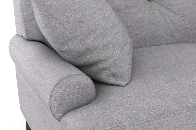 Andrew Loveseat - Ljusgrå/Krom - Möbler - Vardagsrum - Fåtöljer