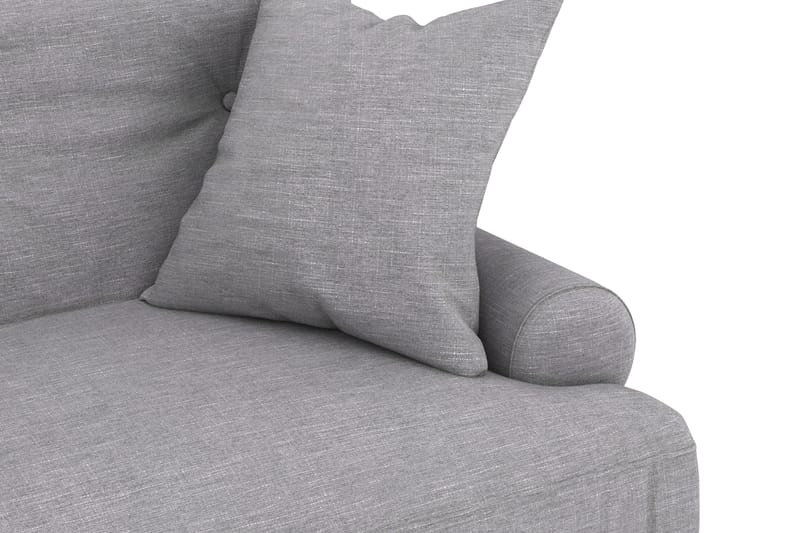 Andrew Loveseat - Ljusgrå/Mässing - Möbler - Vardagsrum - Fåtöljer