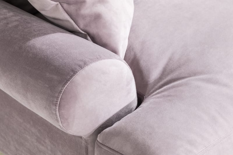 Andrew Loveseat Sammet - Lila/Krom - Möbler - Vardagsrum - Fåtöljer