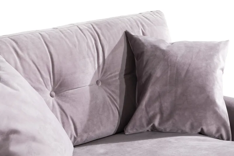 Andrew Loveseat Sammet - Lila/Mässing - Möbler - Vardagsrum - Fåtöljer