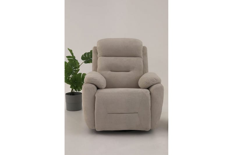 Angola Reclinerfåtölj Manuell - Krämvit - Möbler - Vardagsrum - Fåtöljer - Biofåtöljer & reclinerfåtöljer