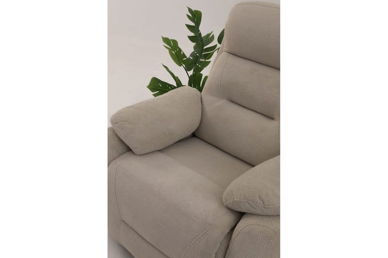Angola Reclinerfåtölj Manuell - Krämvit - Möbler - Vardagsrum - Fåtöljer - Liggfåtöljer