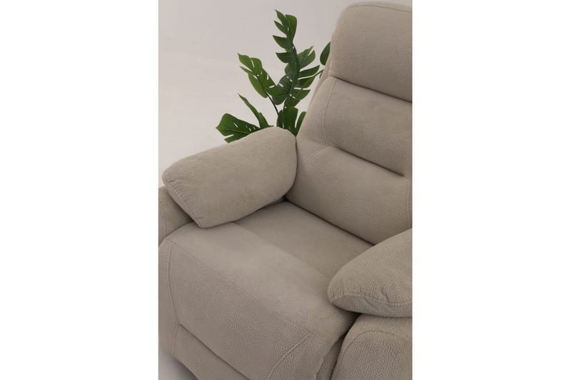 Angola Reclinerfåtölj Manuell - Krämvit - Möbler - Vardagsrum - Fåtöljer - Biofåtöljer & reclinerfåtöljer