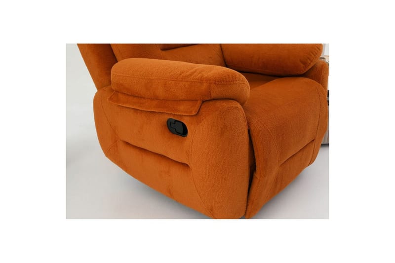 Angola Reclinerfåtölj Manuell - Röd - Möbler - Vardagsrum - Fåtöljer - Liggfåtöljer