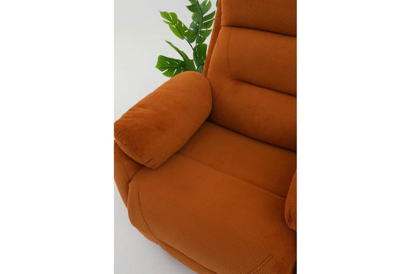 Angola Reclinerfåtölj Manuell - Röd - Möbler - Vardagsrum - Fåtöljer - Liggfåtöljer