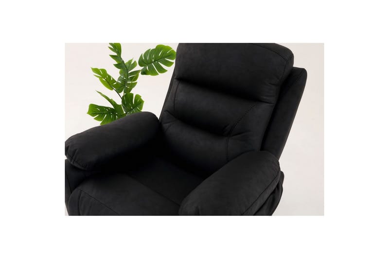 Angola Reclinerfåtölj Manuell - Svart - Möbler - Vardagsrum - Fåtöljer - Liggfåtöljer