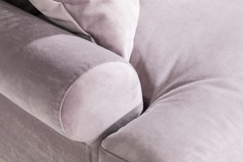 ANTHONY Loveseat Sammet Lila/Mässing - Möbler - Vardagsrum - Fåtöljer