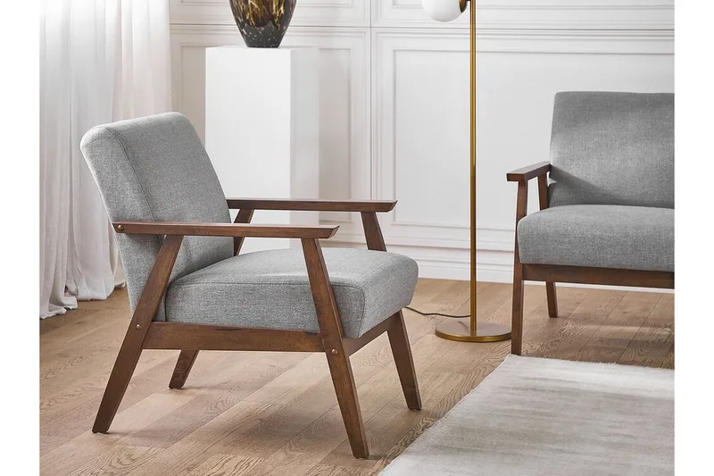 Asnes Fåtölj - Grå - Möbler - Vardagsrum - Fåtöljer