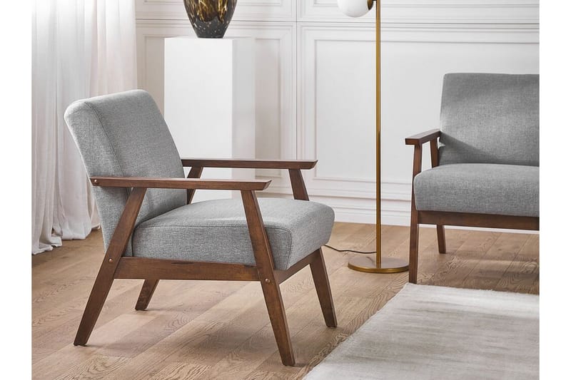 Asnes Fåtölj - Grå - Möbler - Vardagsrum - Fåtöljer