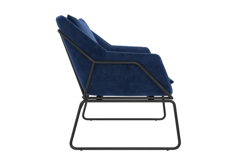 Avery Fåtölj Blå - Dorel Home - Möbler - Vardagsrum - Fåtöljer