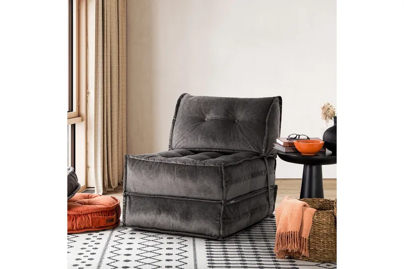 Avy Bäddfåtölj - Antracit - Möbler - Vardagsrum - Fåtöljer - Bäddfåtöljer