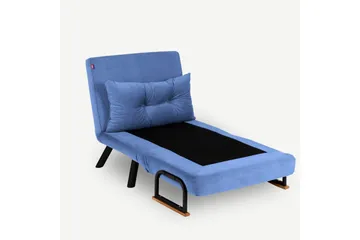 Alfredton Bäddfåtölj 175x60 cm - Blå - Möbler - Vardagsrum - Fåtöljer - Bäddfåtöljer