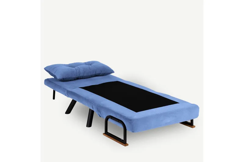Alfredton Bäddfåtölj 175x60 cm - Blå - Möbler - Vardagsrum - Fåtöljer - Bäddfåtöljer