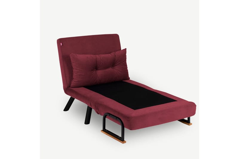 Alfredton Bäddfåtölj 175x60 cm - Röd - Möbler - Vardagsrum - Fåtöljer - Bäddfåtöljer