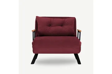 Alfredton Bäddfåtölj 175x60 cm - Röd - Möbler - Vardagsrum - Fåtöljer - Bäddfåtöljer