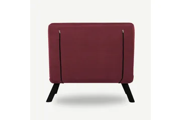 Alfredton Bäddfåtölj 175x60 cm - Röd - Möbler - Vardagsrum - Fåtöljer - Bäddfåtöljer
