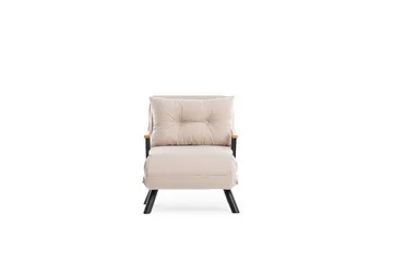 Alfredton Bäddfåtölj - Cream - Möbler - Vardagsrum - Fåtöljer - Bäddfåtöljer