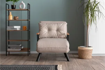 Alfredton Bäddfåtölj - Cream - Möbler - Vardagsrum - Fåtöljer - Bäddfåtöljer