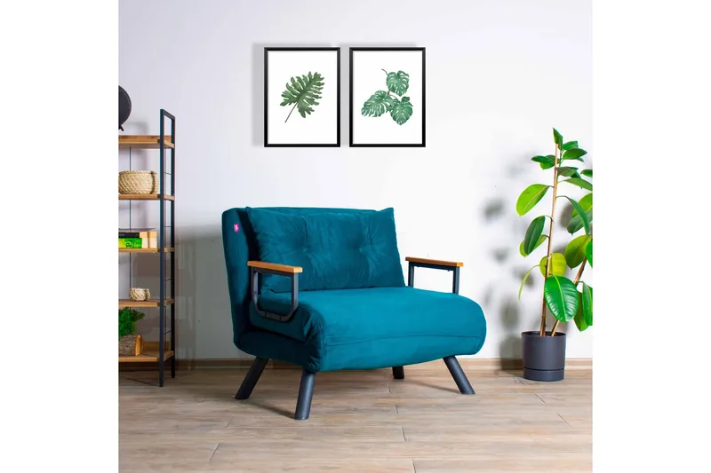 Alfredton Bäddfåtölj - Grön - Möbler - Vardagsrum - Fåtöljer - Bäddfåtöljer