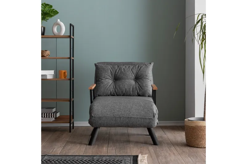 Alfredton Bäddfåtölj - Ljusgrå - Möbler - Vardagsrum - Fåtöljer - Bäddfåtöljer