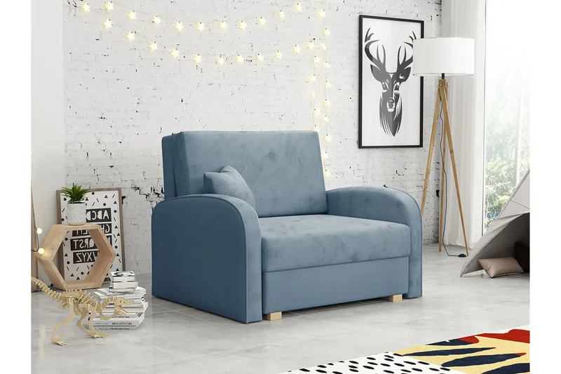 Denegal Bäddfåtölj blue - Möbler - Vardagsrum - Fåtöljer - Bäddfåtöljer