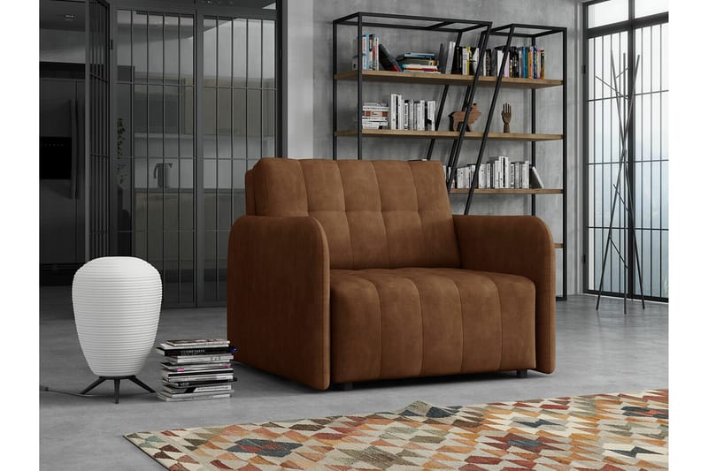 Denegal Bäddfåtölj Bronze||Dark brown - Möbler - Vardagsrum - Fåtöljer - Bäddfåtöljer