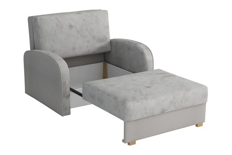 Denegal Bäddfåtölj - Brun - Möbler - Vardagsrum - Fåtöljer - Bäddfåtöljer