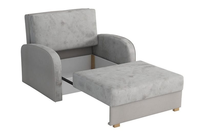 Denegal Bäddfåtölj - Brun - Möbler - Vardagsrum - Fåtöljer - Bäddfåtöljer