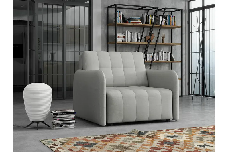 Denegal Bäddfåtölj Light grey/Dark grey - Möbler - Vardagsrum - Fåtöljer - Bäddfåtöljer