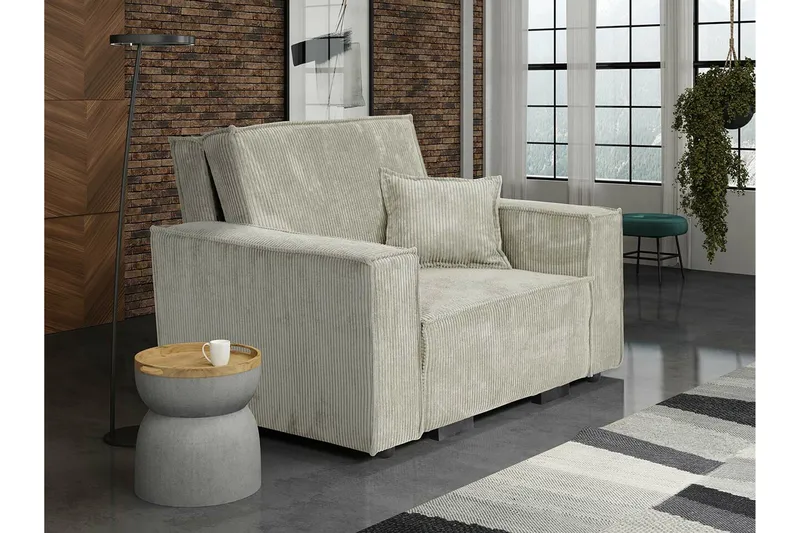 Denegal Bäddfåtölj NO_BRAND beige - Möbler - Vardagsrum - Fåtöljer - Bäddfåtöljer