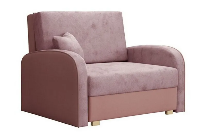 Denegal Bäddfåtölj NO_BRAND Light pink