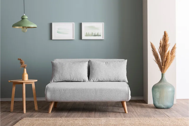 Folde Teddy Bäddfåtölj Grå - Grå - Möbler - Vardagsrum - Fåtöljer - Bäddfåtöljer