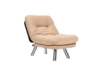 Kingaroy Bäddfåtölj 110x70 cm - Beige - Möbler - Vardagsrum - Fåtöljer - Bäddfåtöljer