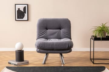 Kingaroy Bäddfåtölj 110x70 cm - Grå - Möbler - Vardagsrum - Fåtöljer - Bäddfåtöljer