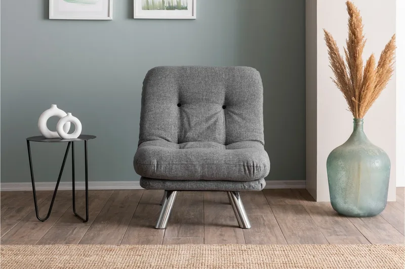 Kingaroy Bäddfåtölj - Ljusgrå - Möbler - Vardagsrum - Fåtöljer - Bäddfåtöljer