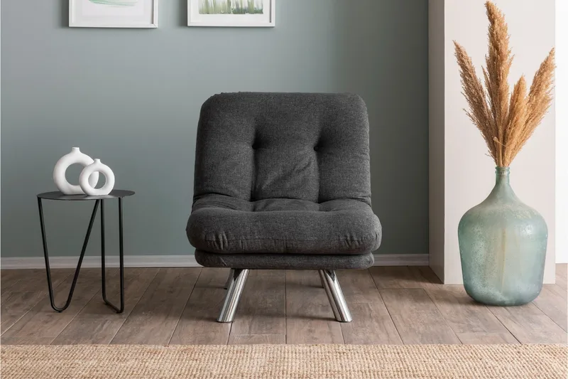 Kingaroy Bäddfåtölj - Mörkgrå - Möbler - Vardagsrum - Fåtöljer - Bäddfåtöljer