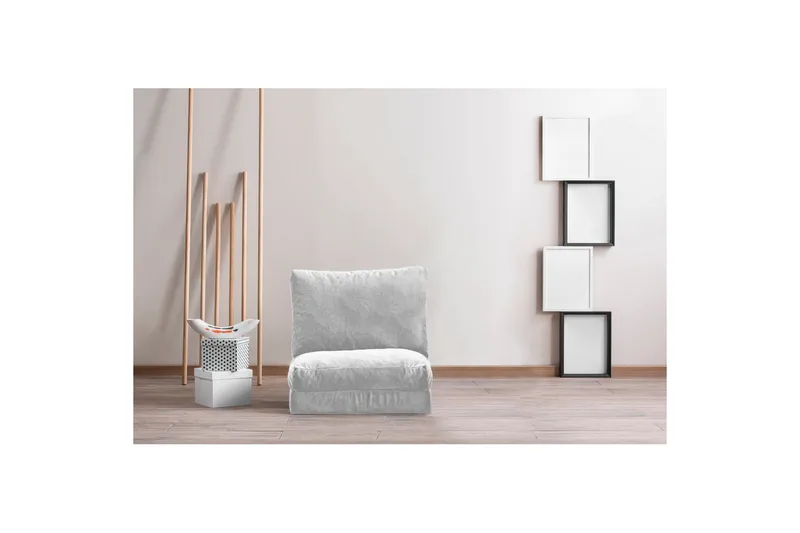 Maydena Bäddfåtölj 60x185 cm, Grå